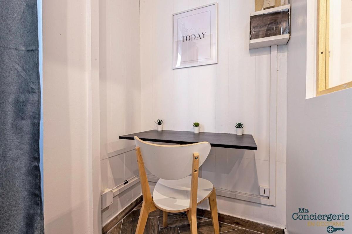 Grand Studio Avec Espace De Travail Toulouse Exterior foto